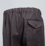 Pantaloni con Elastico Marrone